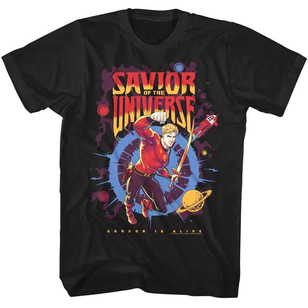 Flash Gordon Savior of the Universe Men's T Shirt gallery