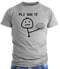 Please Use Your Brain Sarcastic T-Shirt Funny Sarcastic Tee for Men & Women