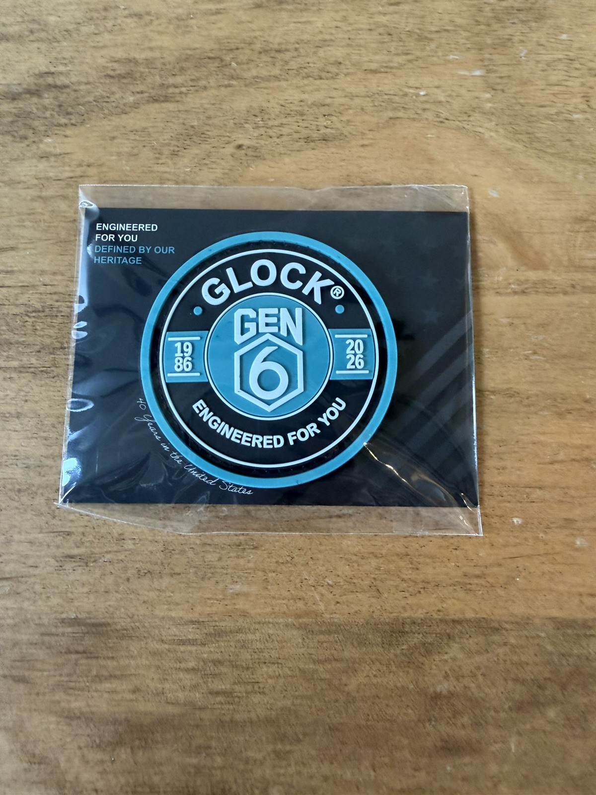 Glock Gen 6 Tactical Logo Patch Shot Show 2026 New!!! Authentic!!!