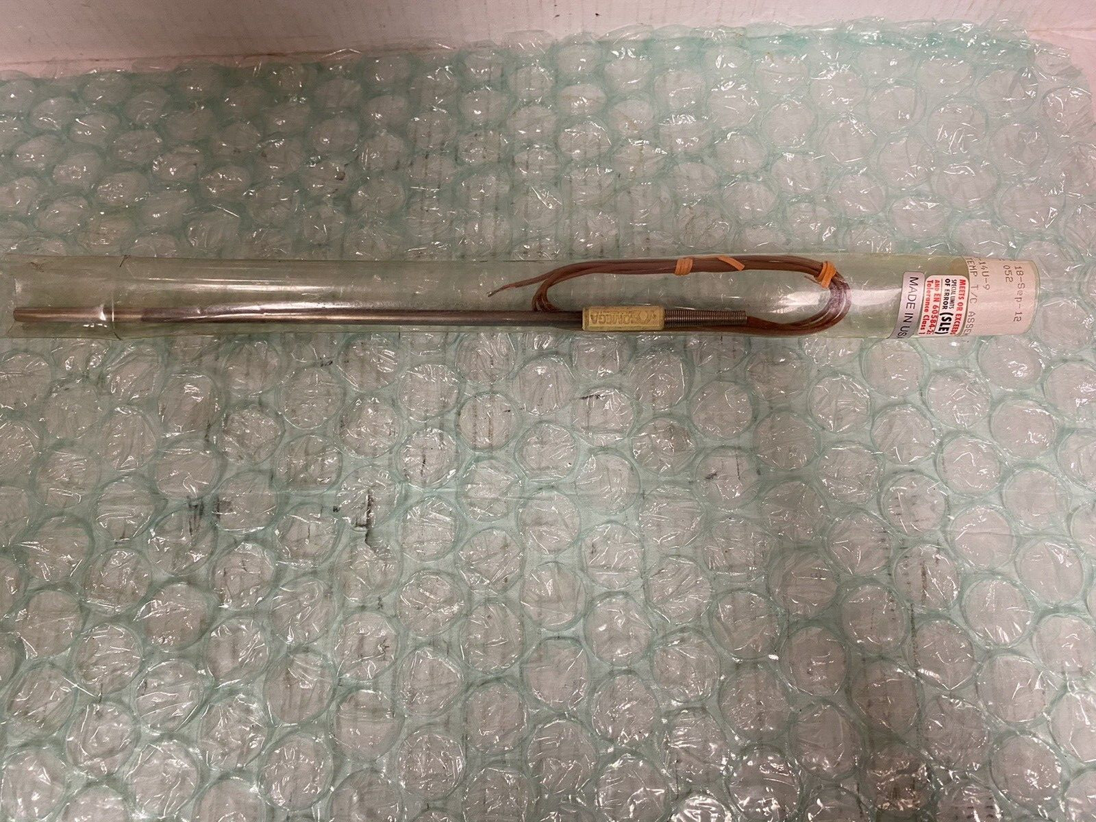 Thermocouple Probes with Lead Wire & LCP Molded Transition KTSS-14U-9