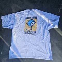 Planet Search Tech Software Y2k Vintage Vtg Tee Shirt Size XL