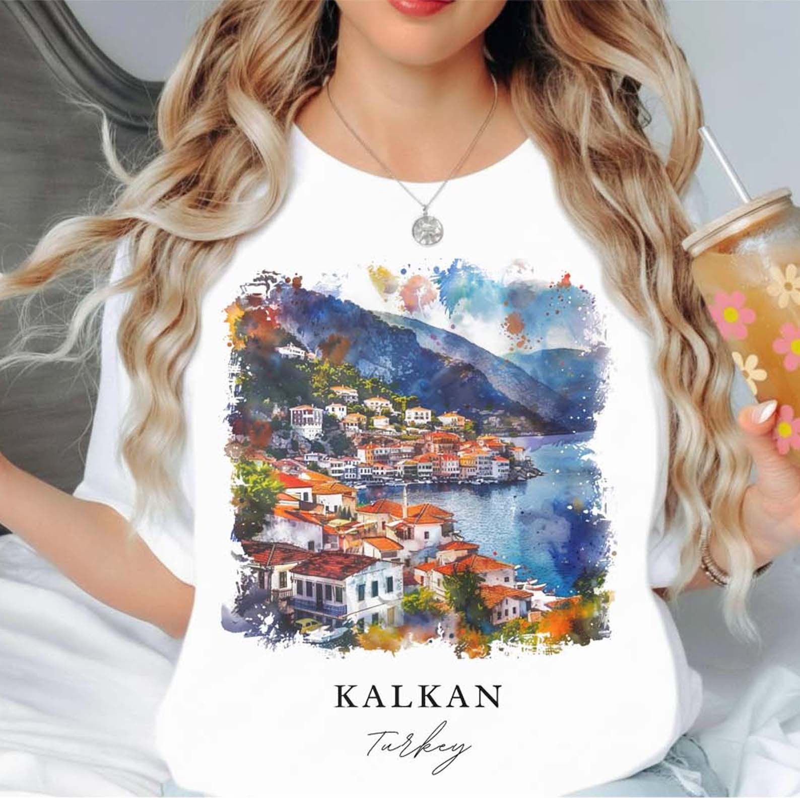 Kalkan Turkey Unisex Shirt Travel Gift Turkey Trip Lover Souvenir Tee