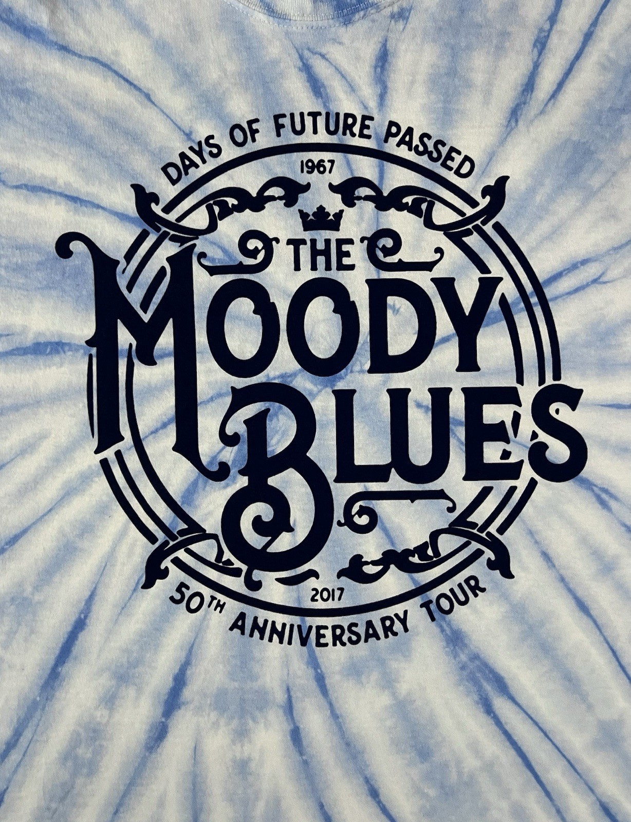 MOODY BLUES Days of Future Passed 50th Anniversary Tour 2017 Concert XL 23 X 30” gallery