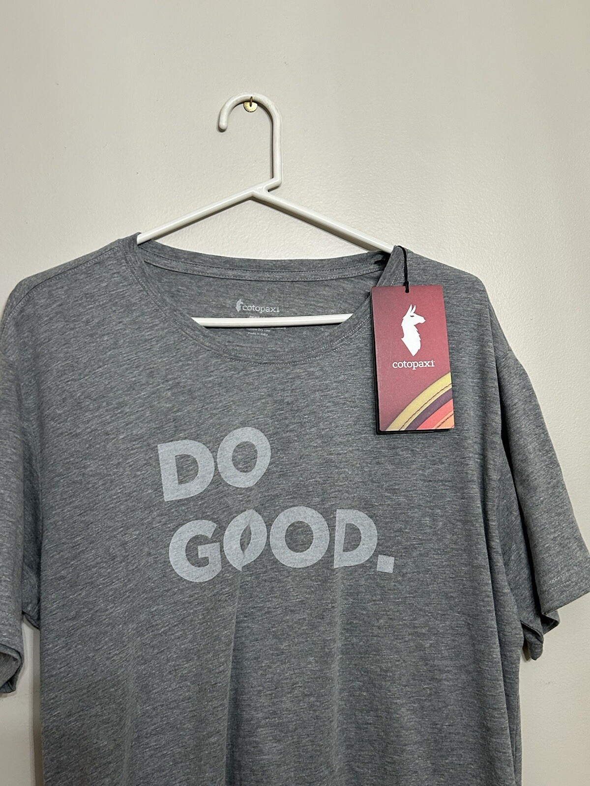 COTOPAXI MENS DO GOOD ORGANIC T SHIRT SIZE LARGE NWT $35 gallery