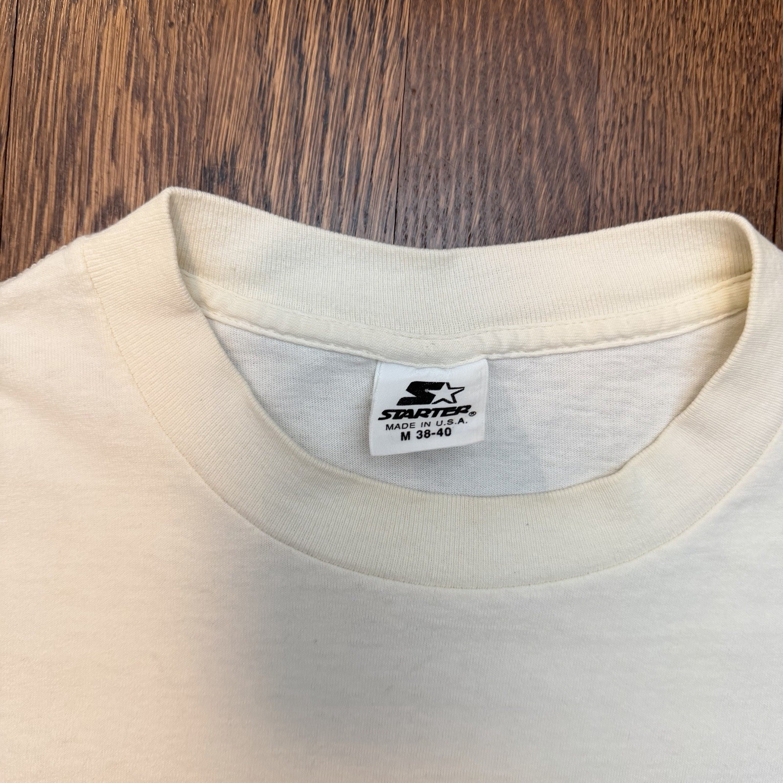 Brooklyn Dodgers Starter Graphic Tshirt Single Stitch - MED - Made USA Vintage gallery