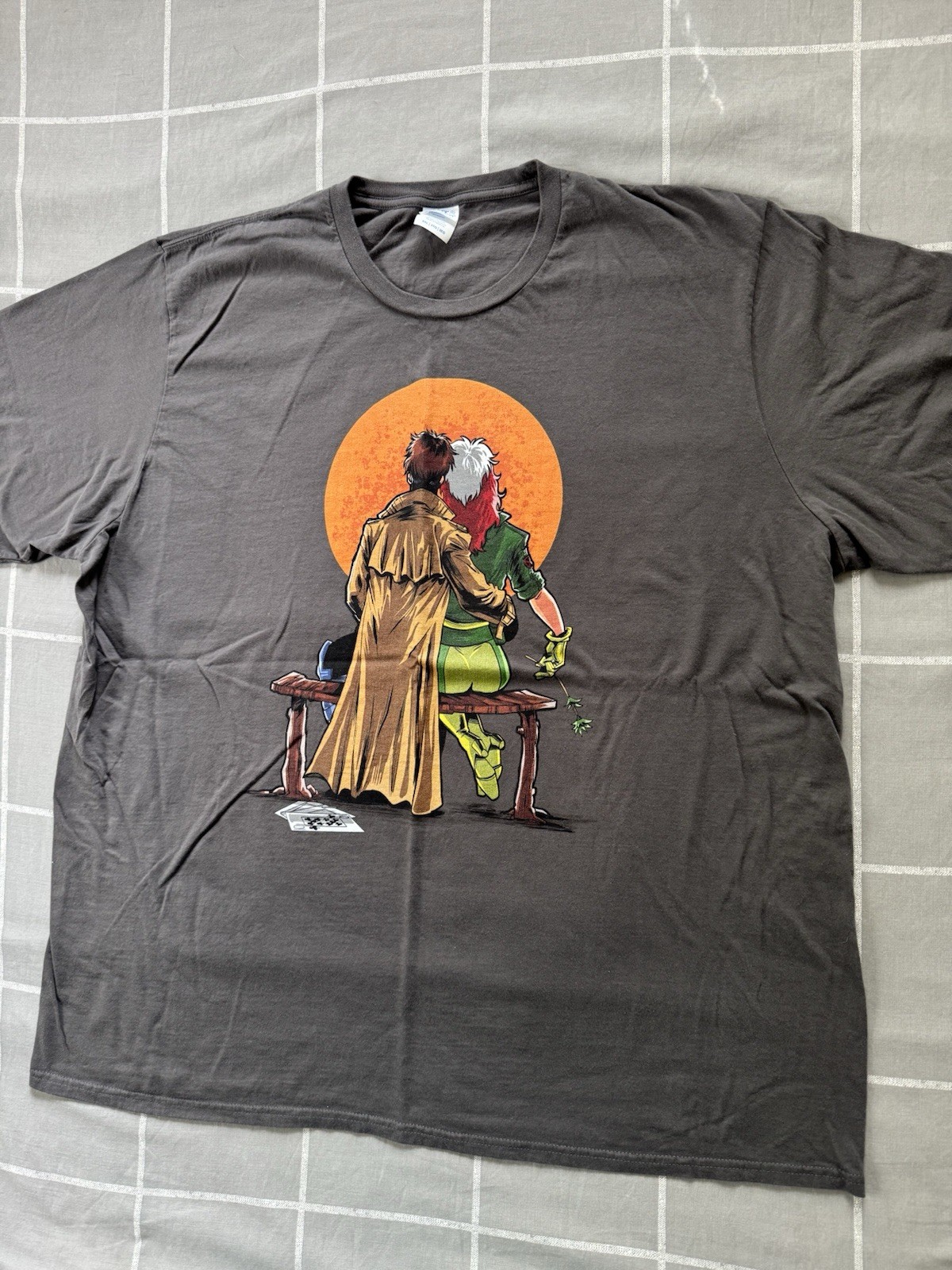 Marvel X-Men Gambit & Rogue Men’s Graphic Tee Size 3XL Vintage 90s Comics Style gallery