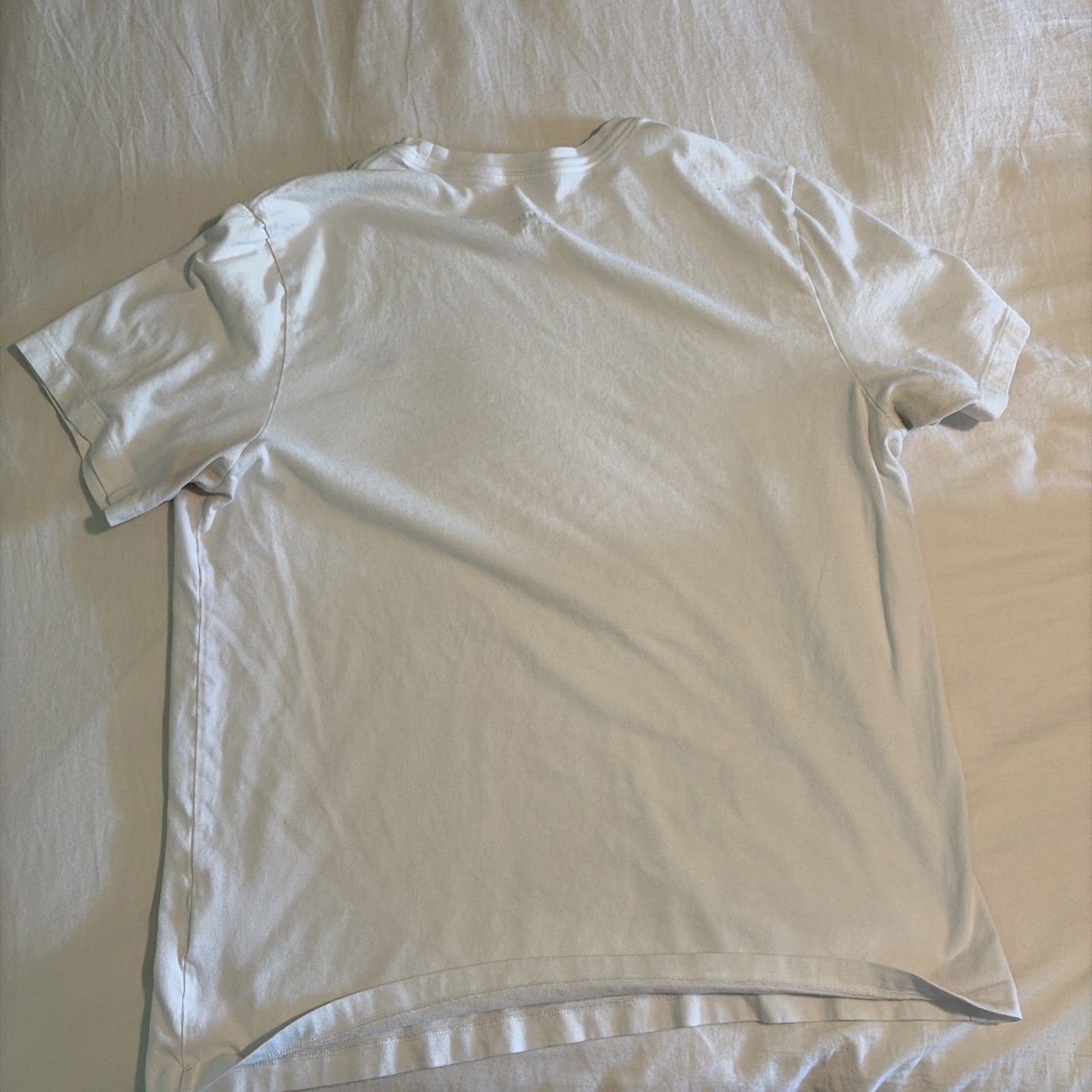 Nike Mens Embroidered Futura Logo T-Shirt White XL Short Sleeve Tee gallery
