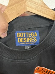 Bottega Desires Anarchy Black Tee Size S NEW 100% AUTHENTIC