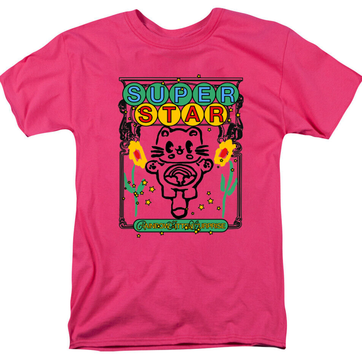 Rainbow Kitten Surprise Tour Band Short Sleeve All Size S to 5XL T-shirt GC3031