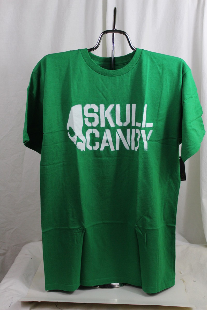 Skullcandy Cargo Short Sleeve T-Shirt, Men’s Size Small, Kelly Green New