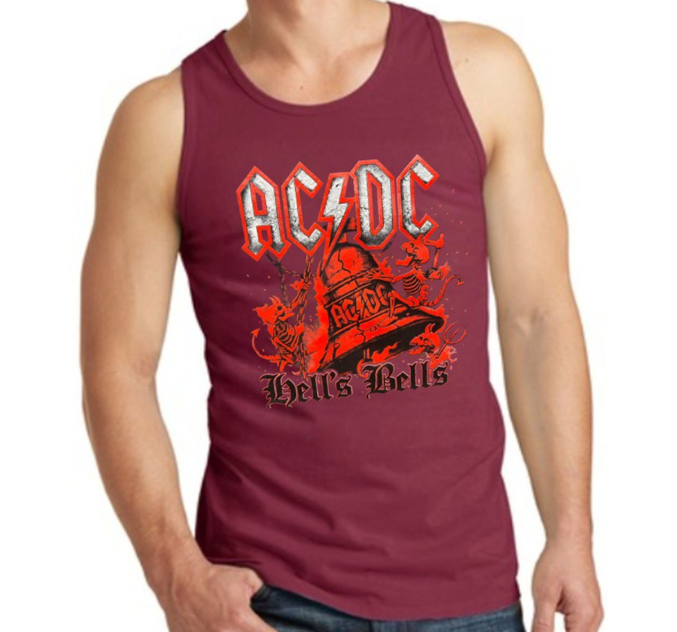 AC/DC Hell's Bells PUNK ROCK Band Tank Top (Multiple Colors) gallery