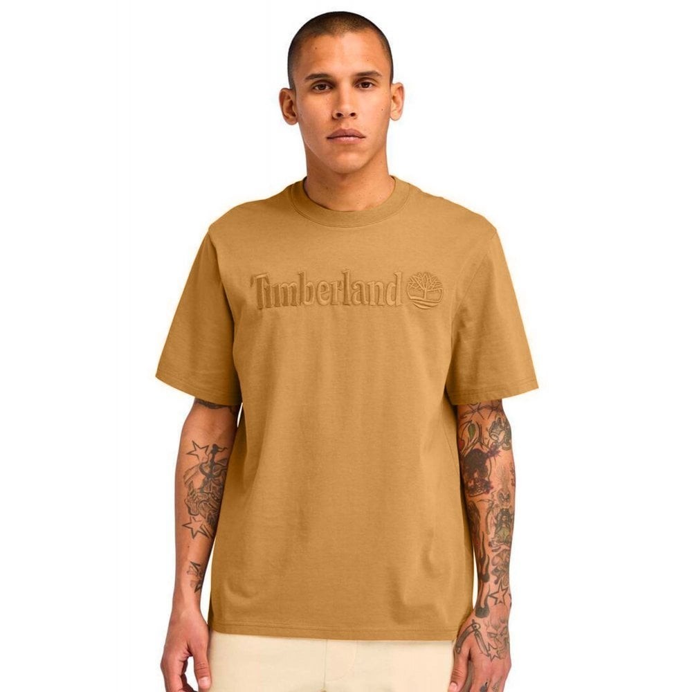 Timberland TB0A6VPE EFL Hampthon Embroidery Brand Linea Logo Half Sleeve T-Shirt gallery