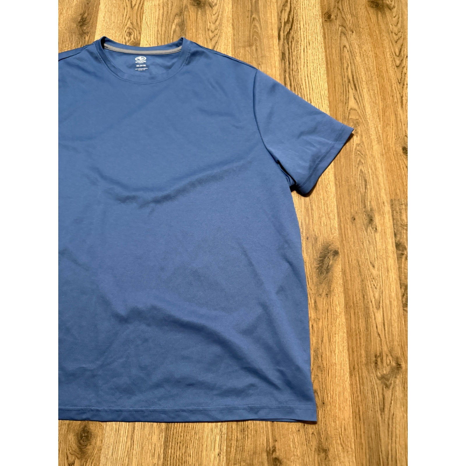 Athletic Works DriWorks Mens 3XL Blue Performance T-Shirt AW15100123754B gallery