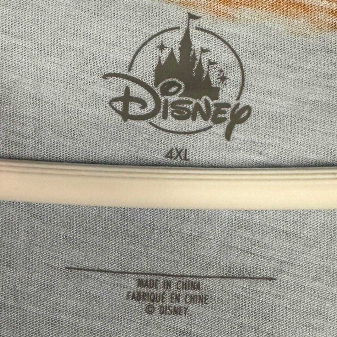 NEW Disney T-Shirt Mens 4XL Blue Mickey Mouse Pizza Slice All Over Print Tee gallery