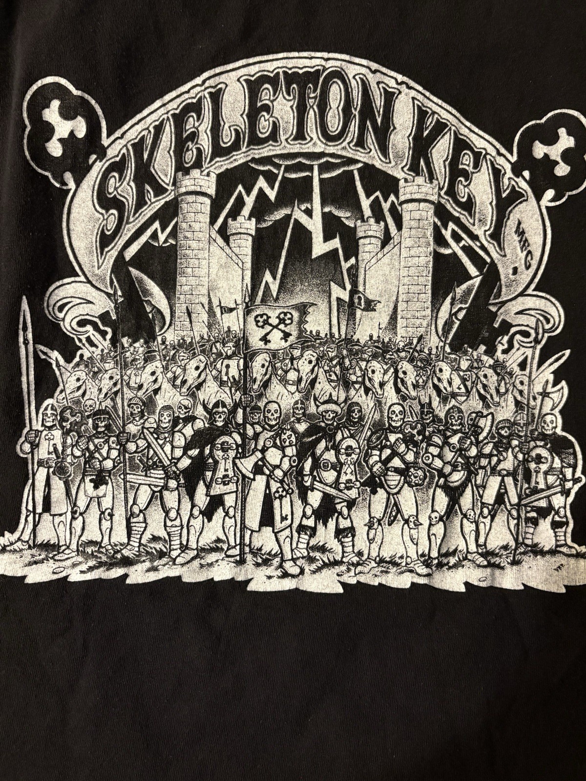 SKELETON KEY MFG Skeleton Key MFG SK Army Skate T-Shirt - Black gallery