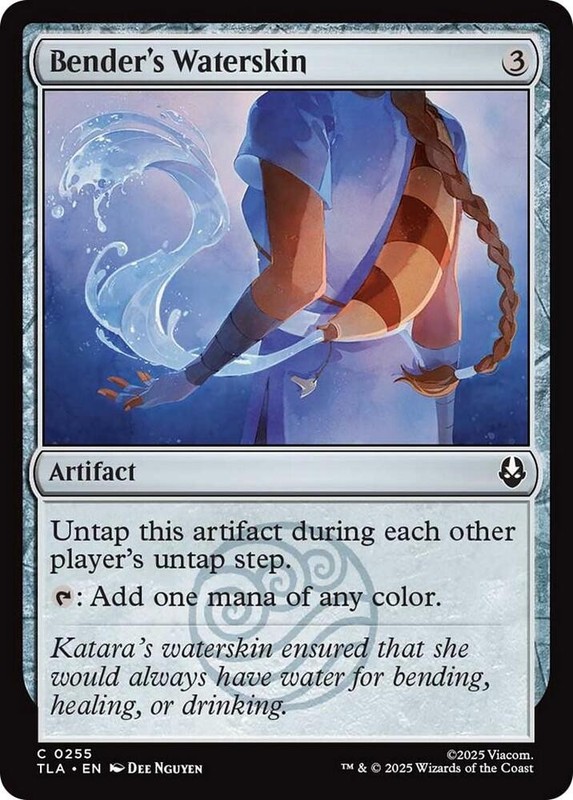Bender’s Waterskin Normal Avatar: The Last Airbender 255 NM MTG