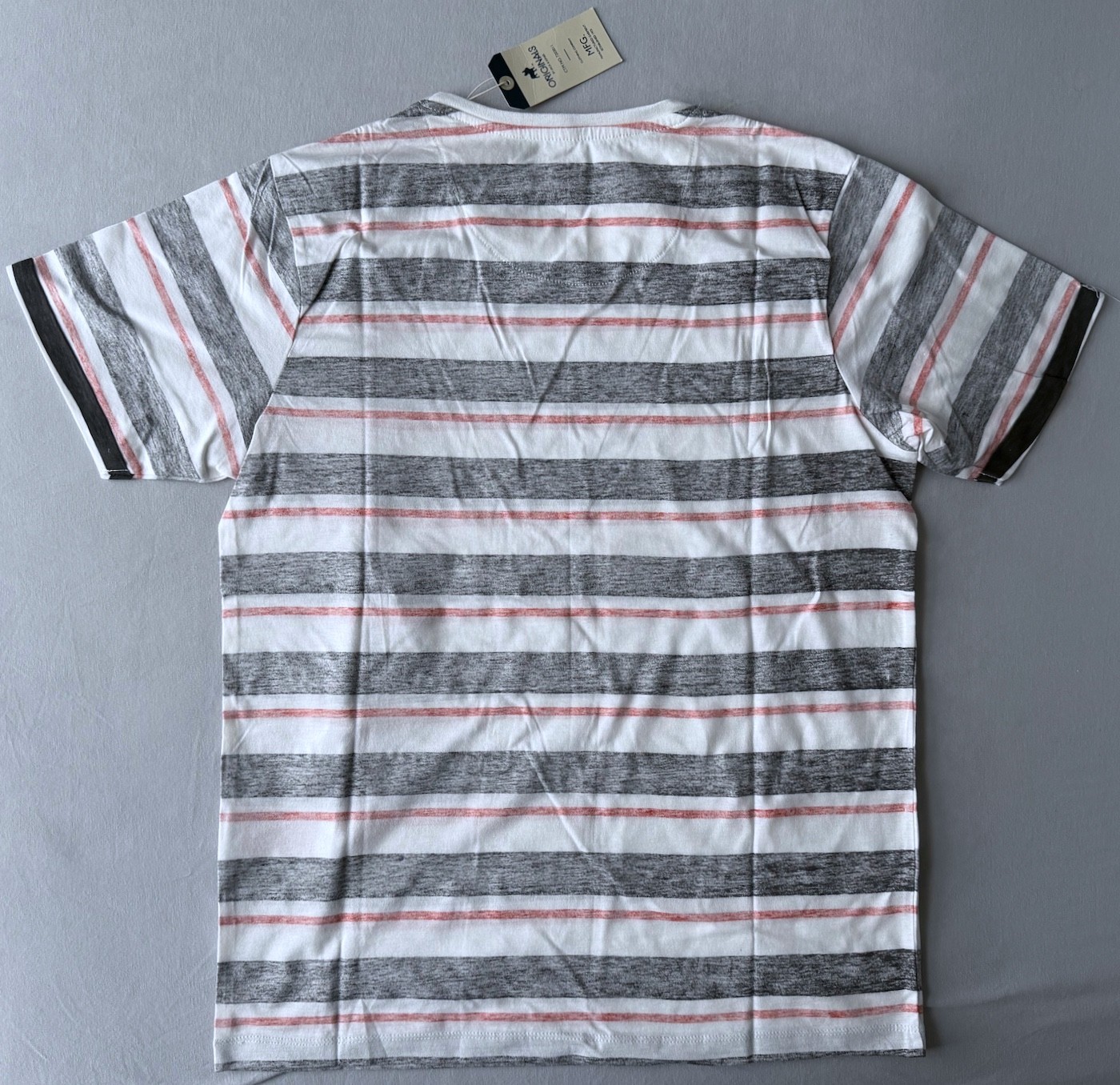 Jack & Jones JJORFANCY 100% Cotton Cloud Dancer/SLIM NARRO T-Shirt Size M gallery