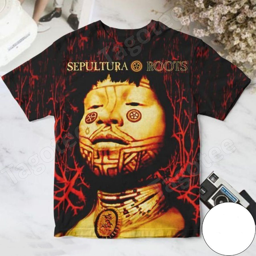 Rare Sepultura Roots Album All Over Print 3D Shirt Men T-Shirt Full Sizes TD1593 gallery