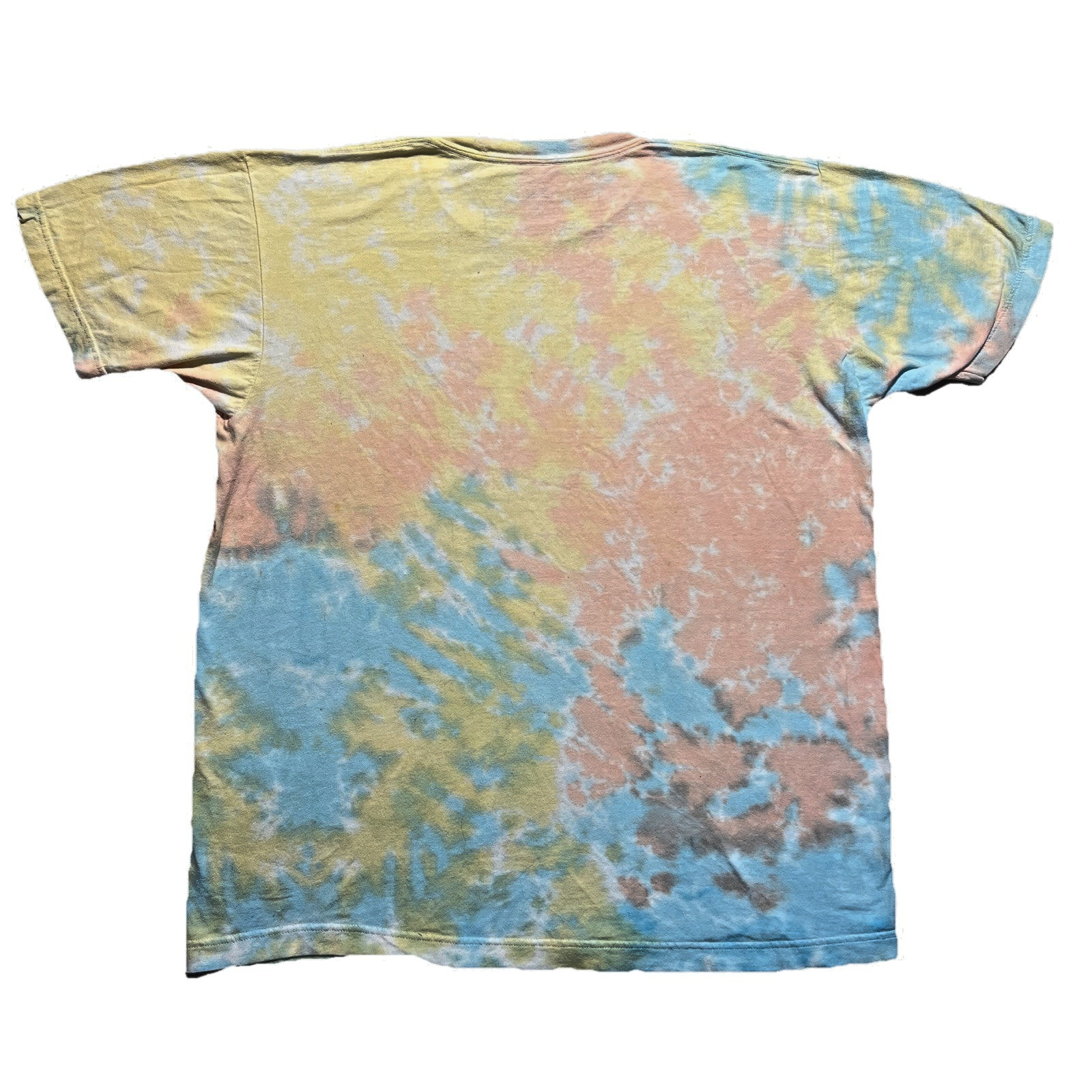 Friends T Shirt Mens L Colorful Rainbow Tie Die Retro 90s TV Show Logo Spell Out gallery