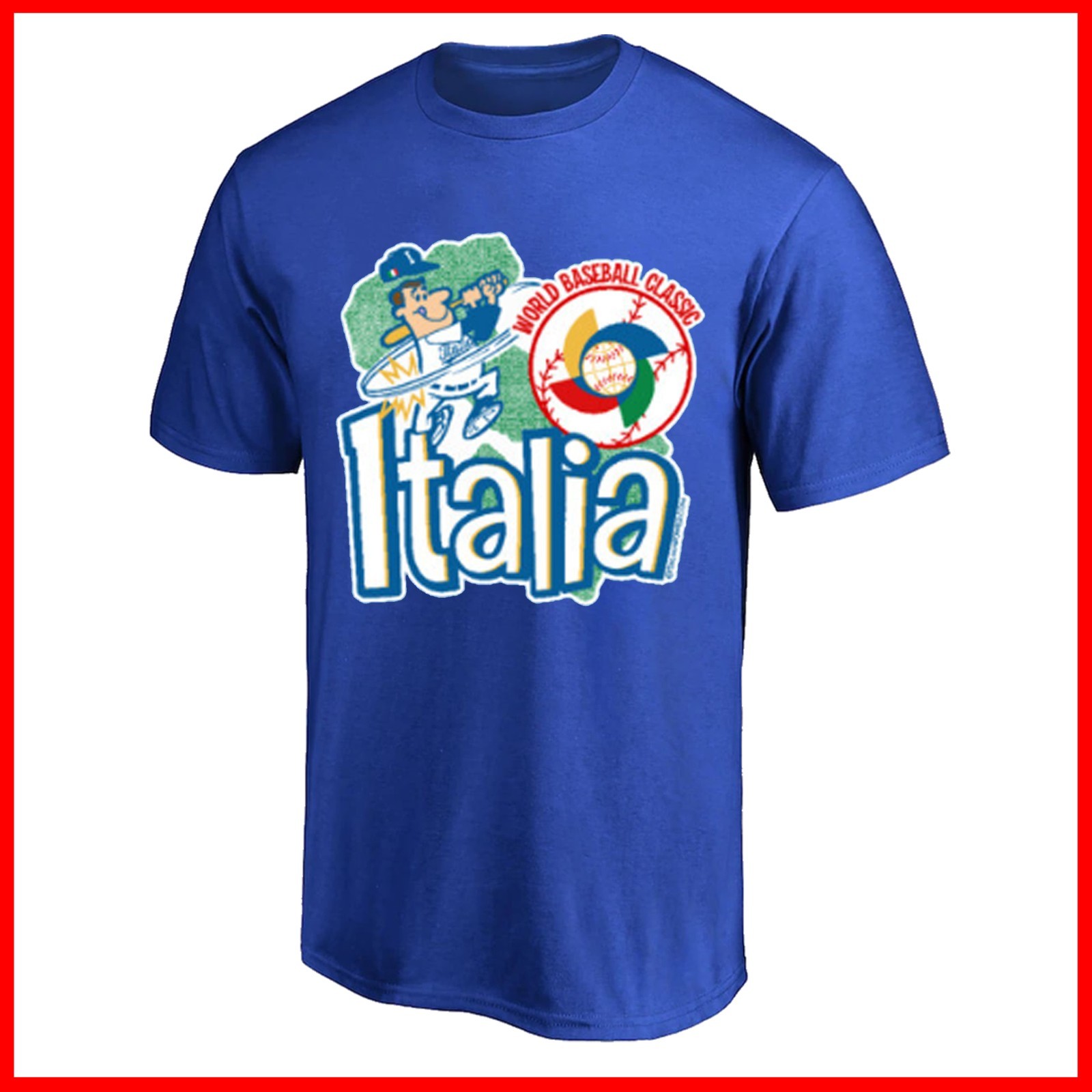 🔥 FASTSHIP - Italy 2026 World Baseball Classic Team All Size For Baseball Fans gallery