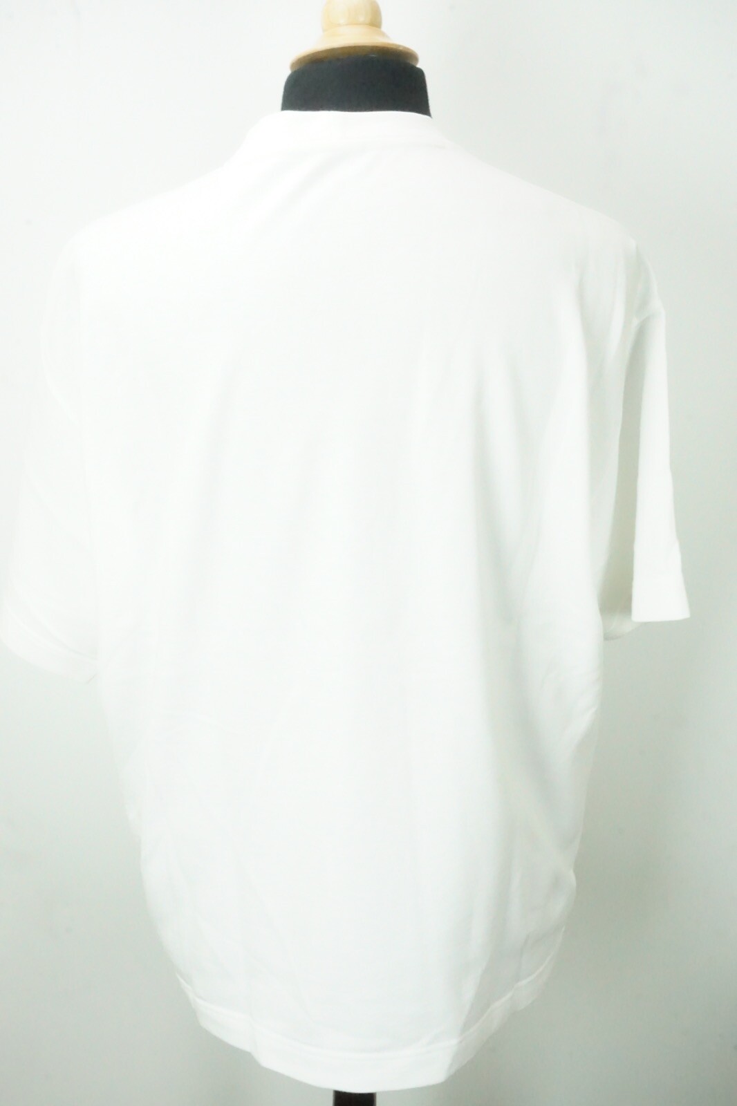 Giorgio Armani Black Label White Red Logo THICK Cotton Blend T Shirt Sz 56 NEW gallery