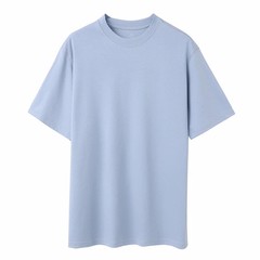 High-End Liquid Nitrogen 100% Mercerized Cotton Men’S Short-Sleeve Top Summer Ro