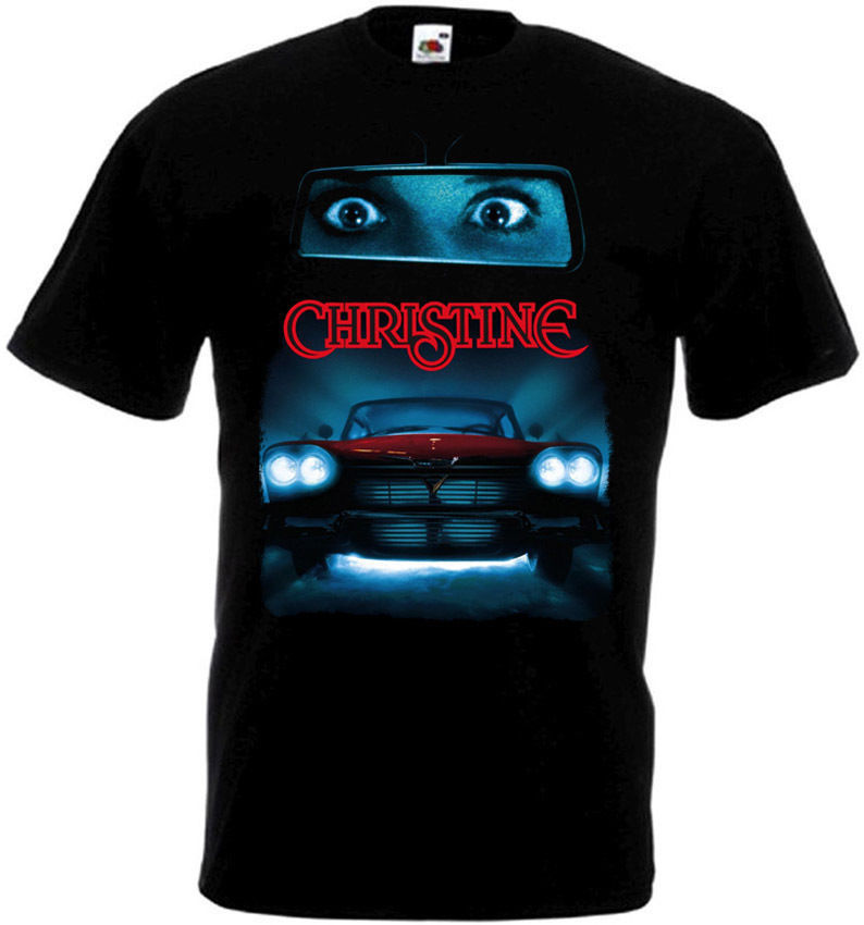 Christine v10 T shirt black movie poster all sizes S-5XL