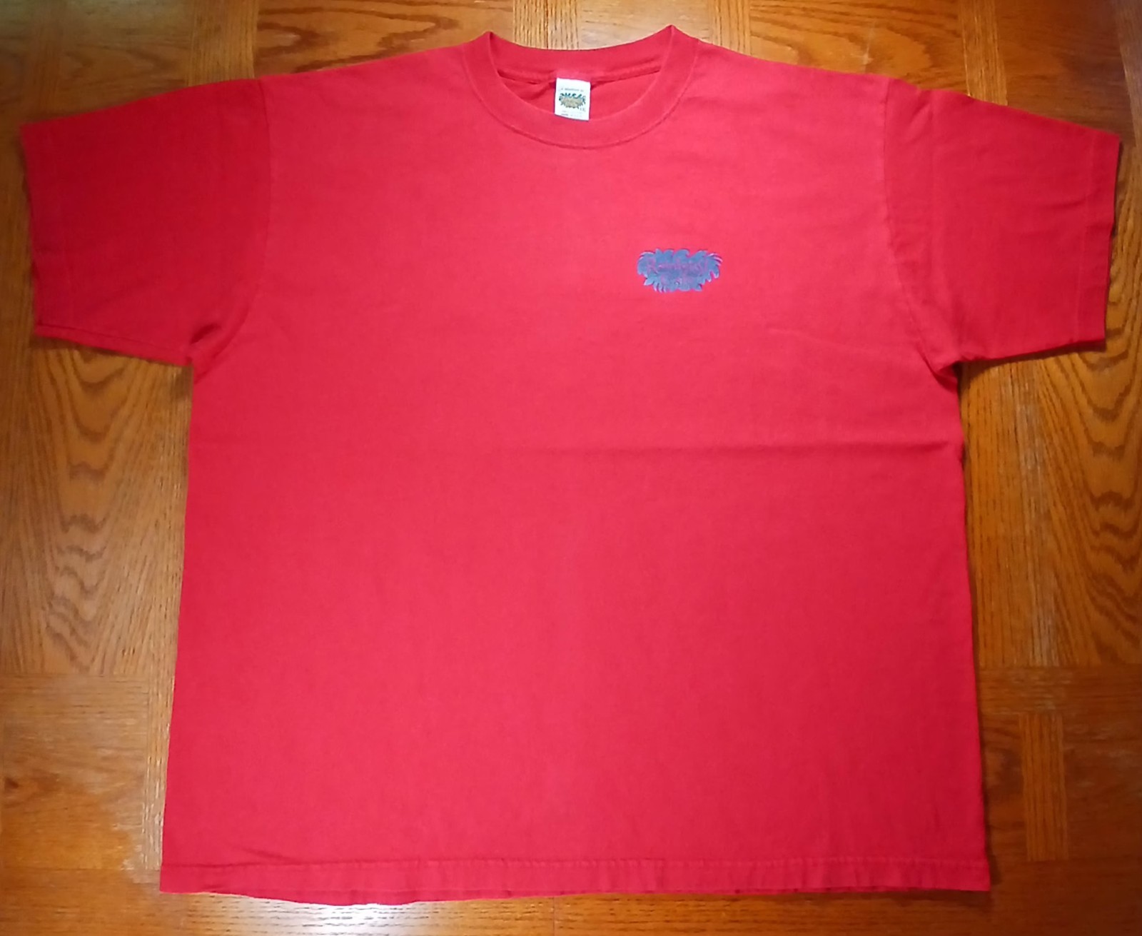 Vintage Rainforest Cafe T-Shirt 2XL Mens Red Made In USA Orlando Florida gallery