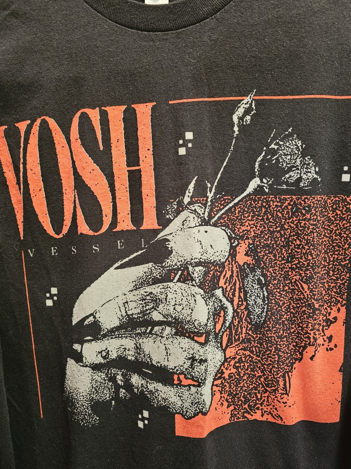 Rare Vosh Vessel Long Sleeve Dark Wave Industrial Goth Band Shirt M gallery