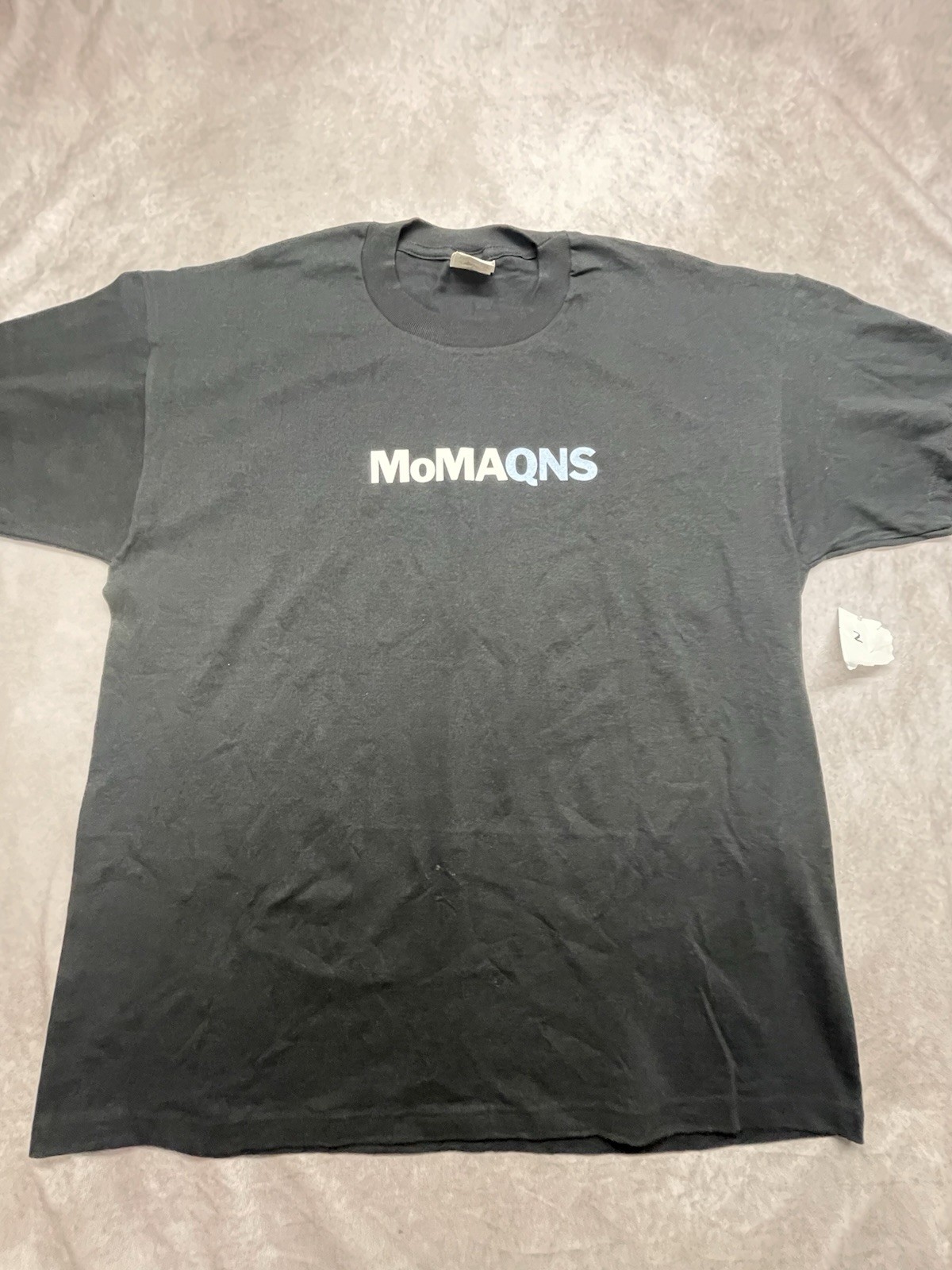 NWT 2004 VTG MoMA QNS 7 Train T-Shirt XL Y2K Museum of Modern Art MTA NYC Subway gallery