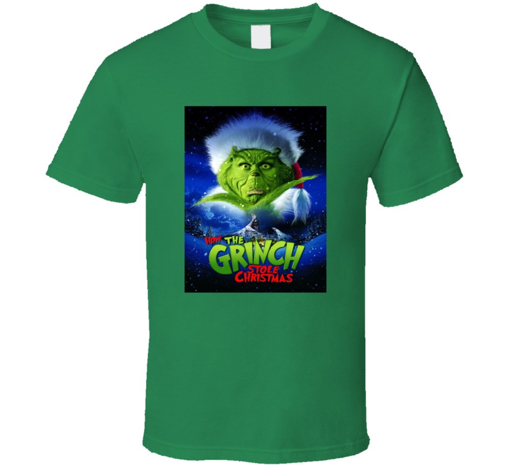 How The Grinch Stole Christmas Movie Tee Classic Holiday Film T Shirt gallery