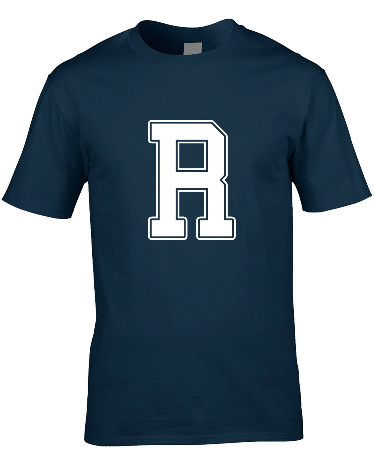 Letter R Men's T-Shirt Funny Joke Name Initials Font Team Cool Gift Idea Custom gallery