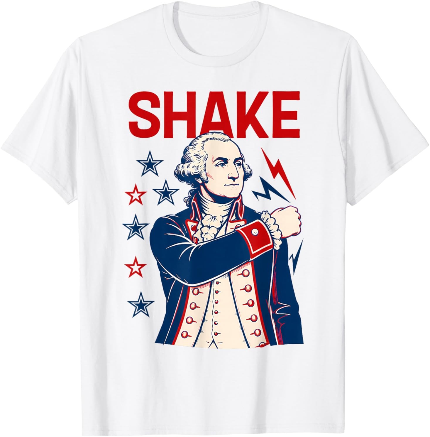 Funny Shake and Bake 4th of July Couple Matching T-Shirt