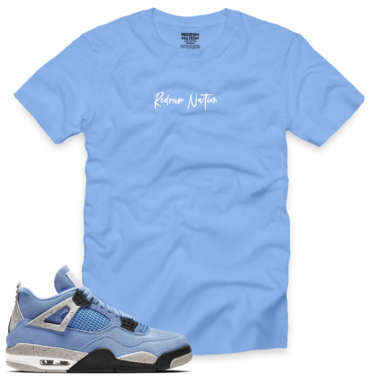 Powder Blue 4 Redrum Nation v9 T-Shirt gallery