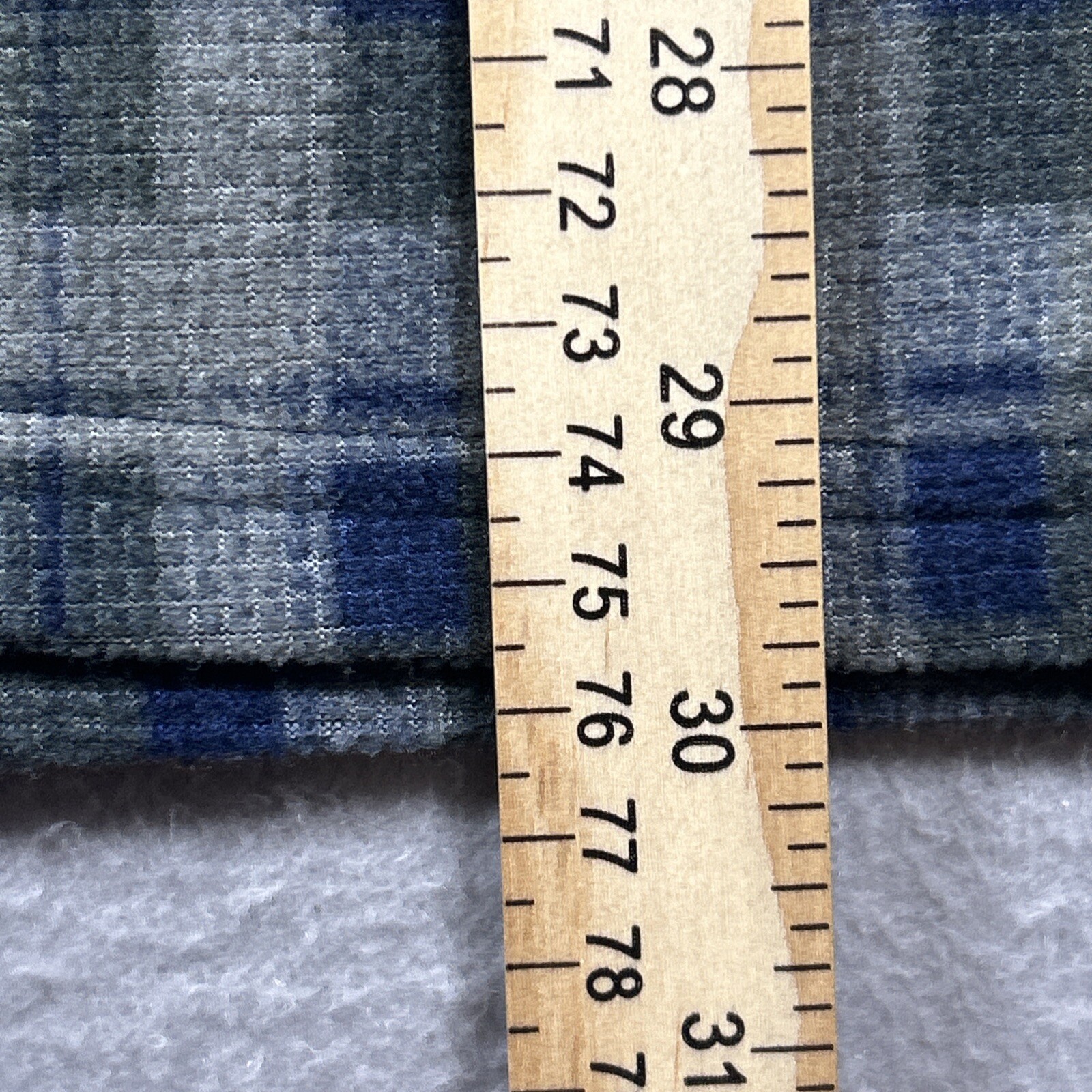 Nomads Pullover Long Sleeve Shirt Mens XL Plaid Green Blue Gray Soft Warm gallery