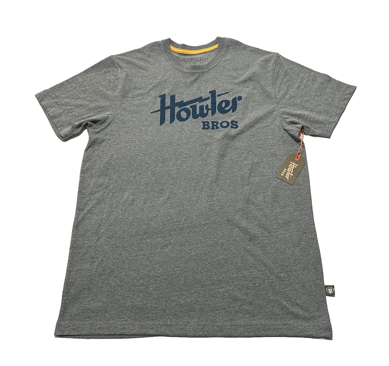 NEW Howler Bros Men’s Logo Select T Howler Electric Shirt 50/50 Size 2XL Grey gallery