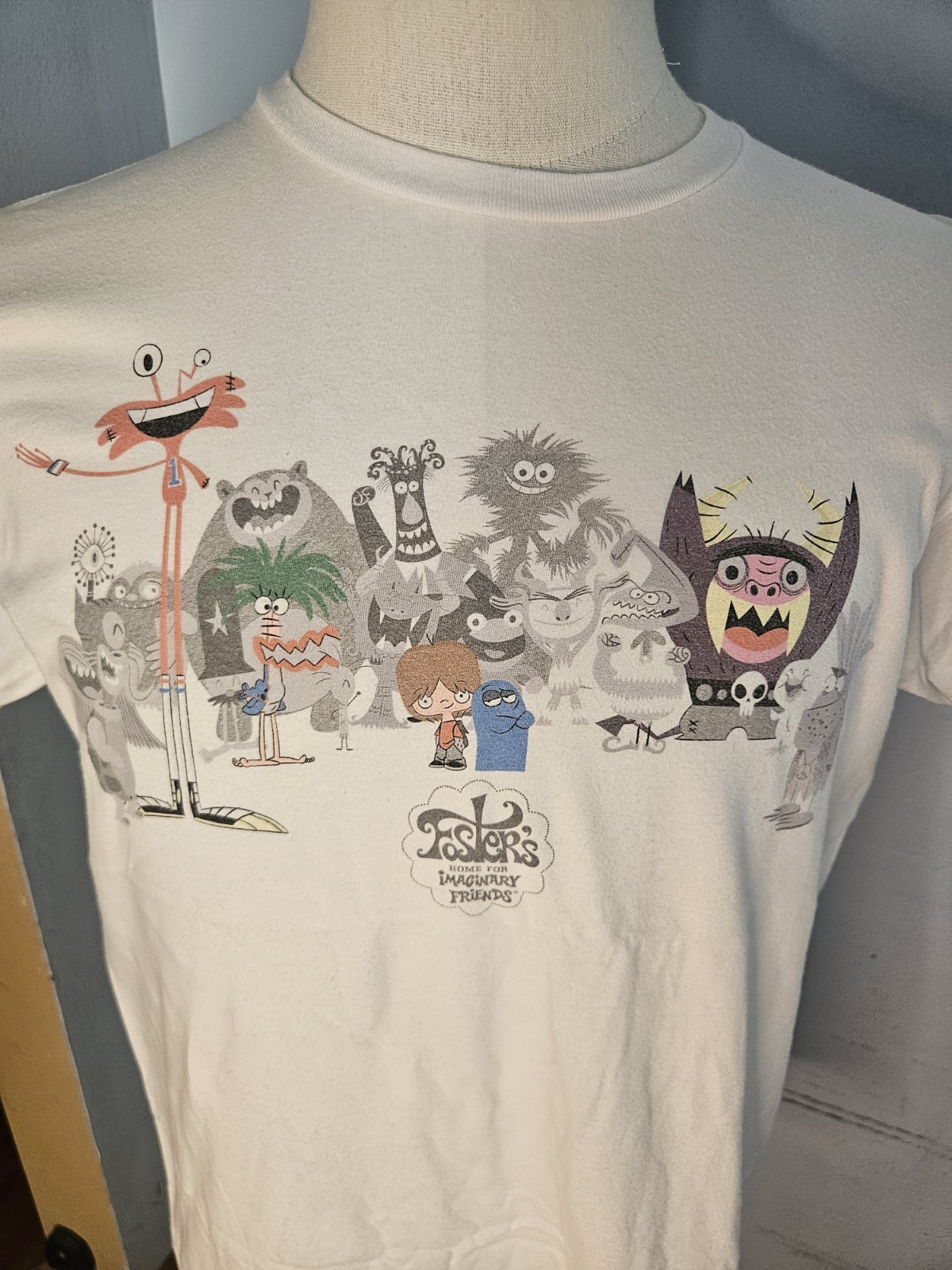 Rare VTG 2006 Fosters Home For Imaginary Friends Cartoon Network Shirt Medium gallery