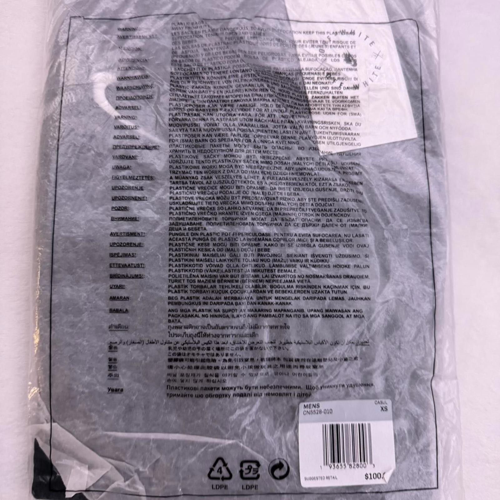 2020 Nike x Off-White Pro Long-Sleeve T-Shirt 'Black' gallery