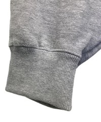 CROSS STITCH Pullover hoodie gray