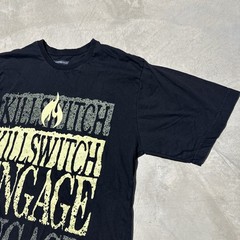 Vintage Y2K Killswitch Engage Skull Band Tee Shirt Disarm The Descent Tour 2013