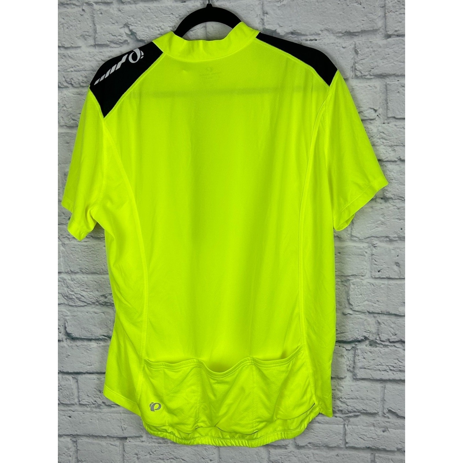 Pearl Izumi Elite Select Cycling Jersey XL Neon Yellow 1/2 Zip Bike Shirt gallery