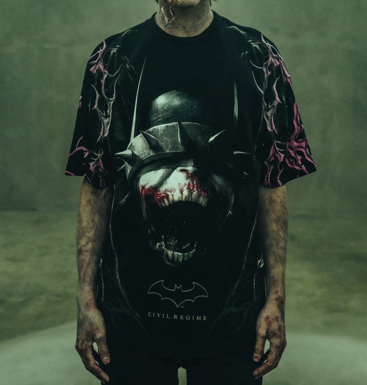 VOID SMILE AMERICAN CLASSIC OVERSIZED TEE IN BLACK Size XL gallery