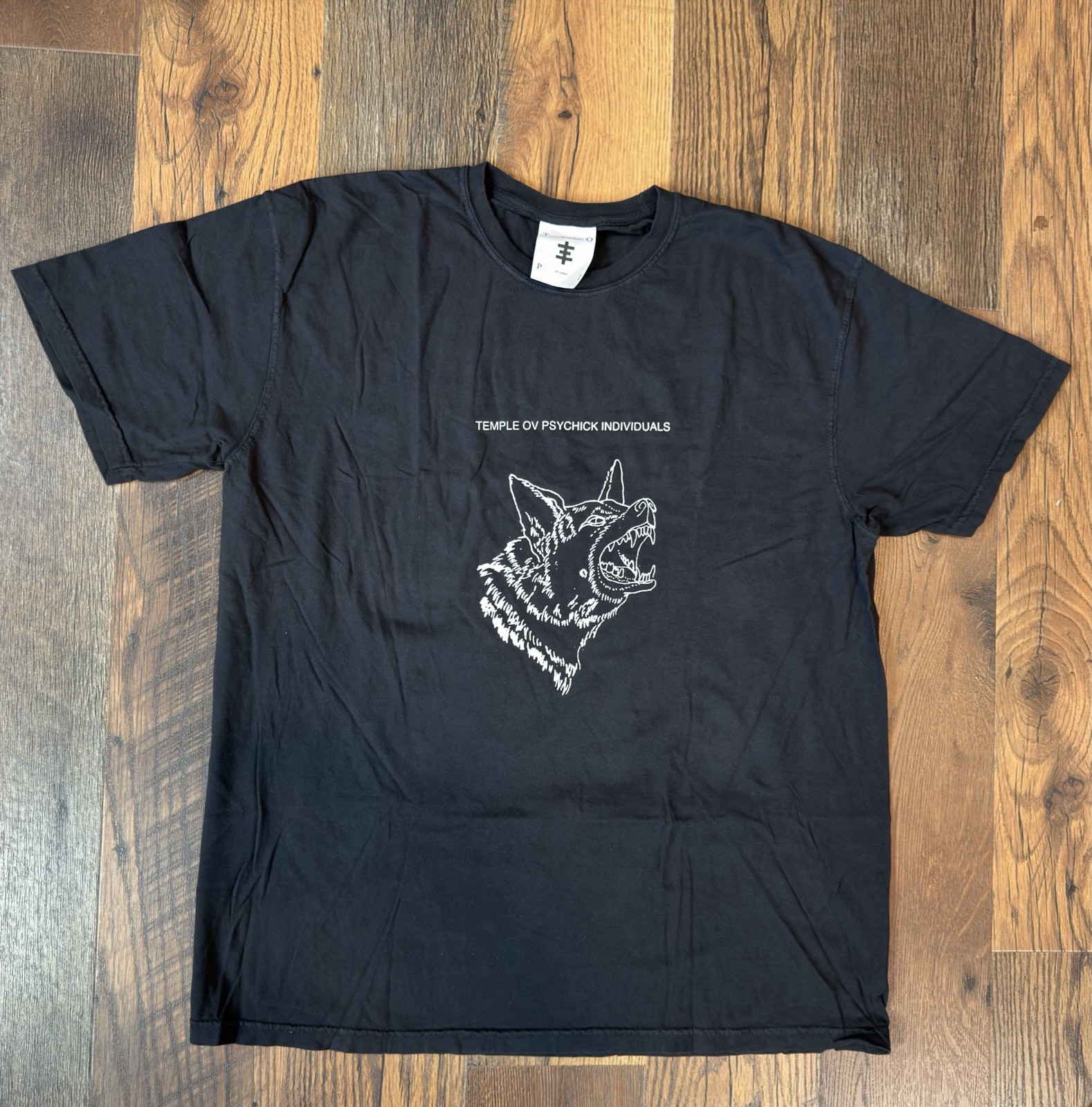 Genesis P-Orridge "Temple Ov Psychick Individual" Black Shirt Size 2xl gallery