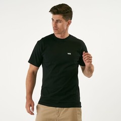 Vans Men’s Left Chest Logo T-Shirt, Black