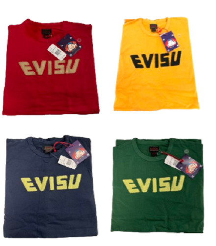 Mens Evisu logo Long Sleeve Japanese Cities T-shirt Tee USA size retail $208.00 gallery