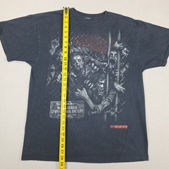 The Walking Dead Shirt Mens Medium Black Georgia Correctional Facility 2013 AMC