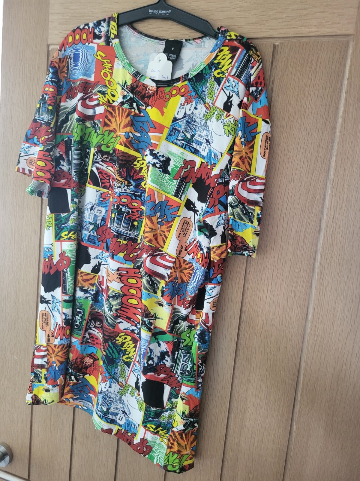 Bruno Banani Comic Superhero Graphic - Comix T-Shirt - Size XXL - Multicoloured gallery
