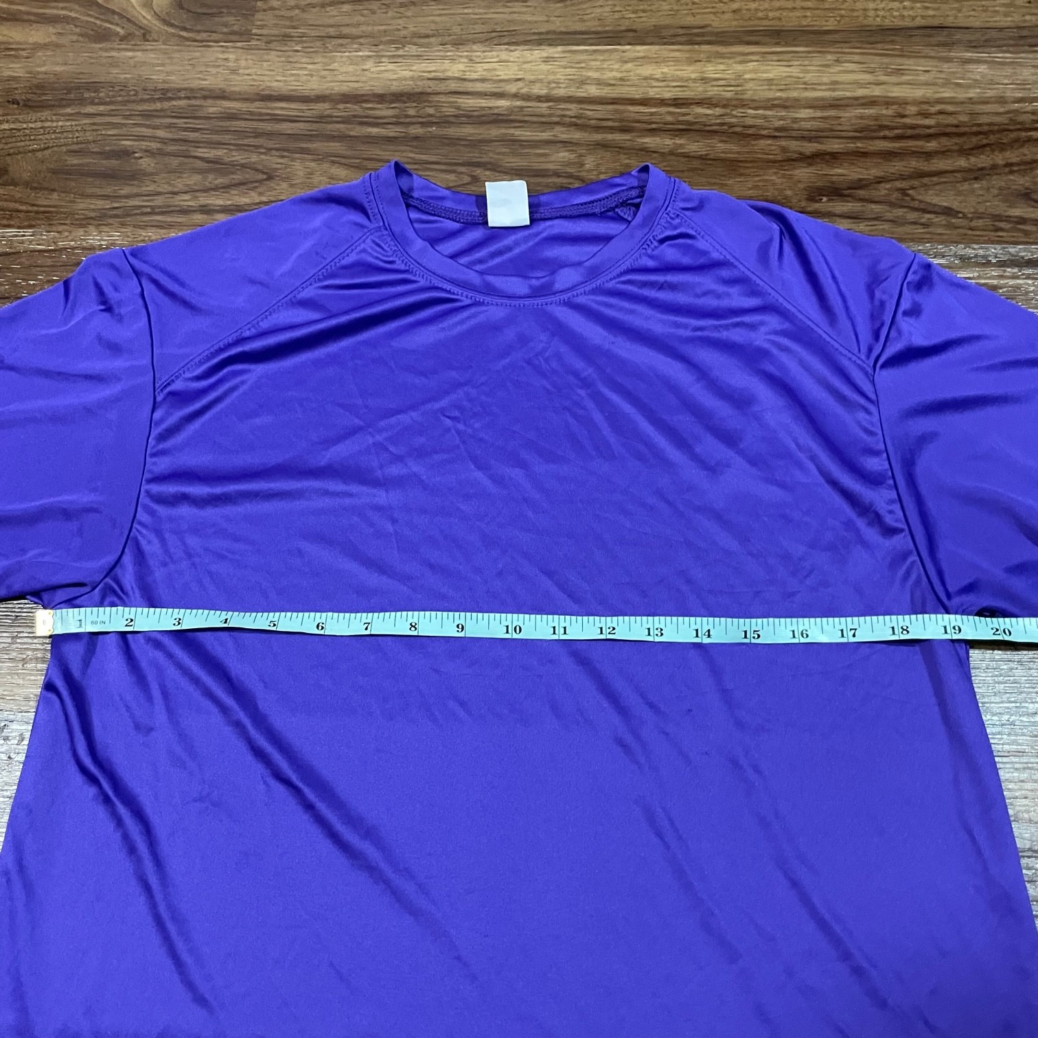 Paragon UPF 50 Sun Protection Short Sleeve Blue T Shirt Mens Size Large gallery