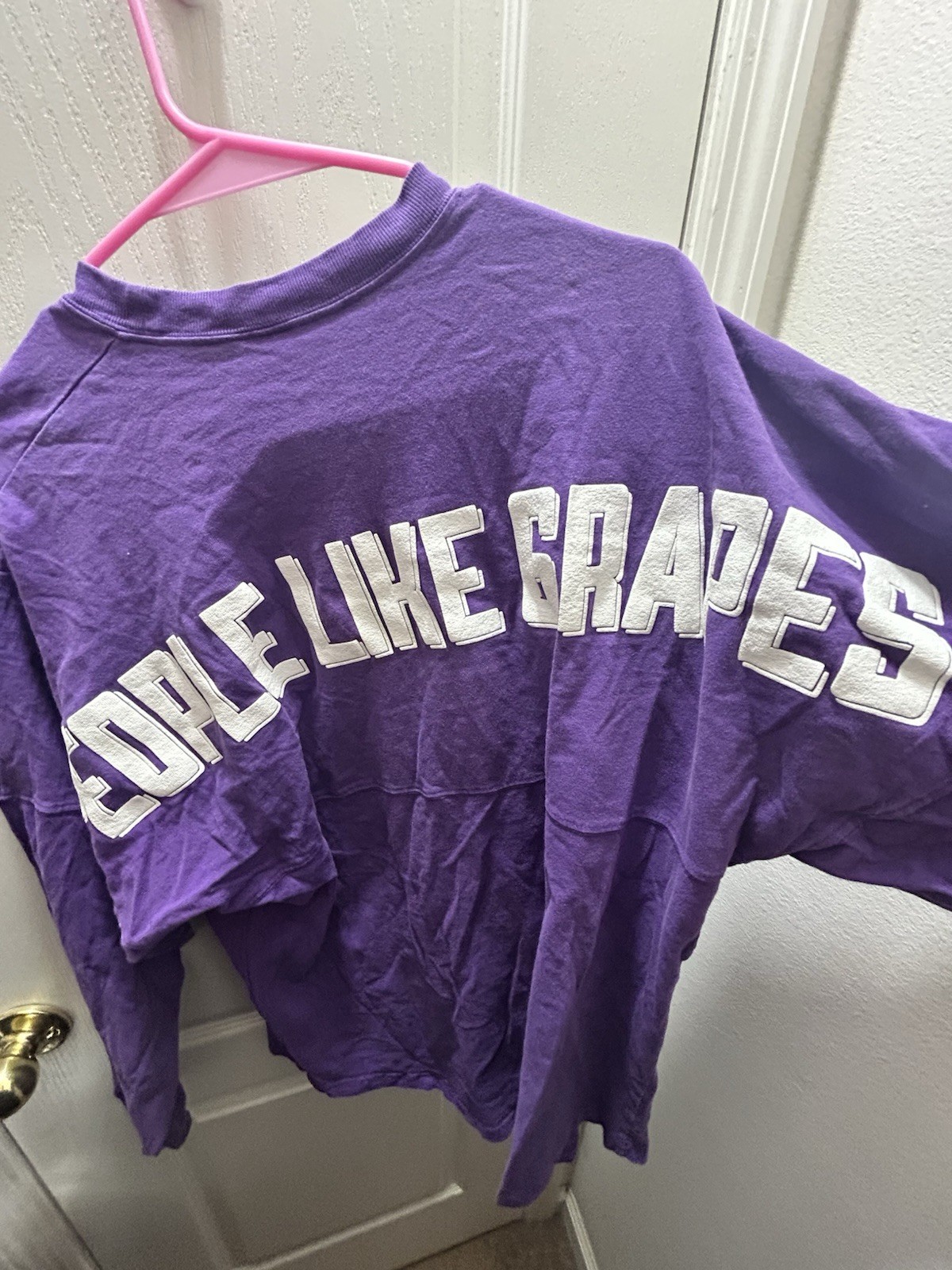 Rooster Teeth People Like Grapes Purple Spirit Jersey Small Discontinued 2020 gallery