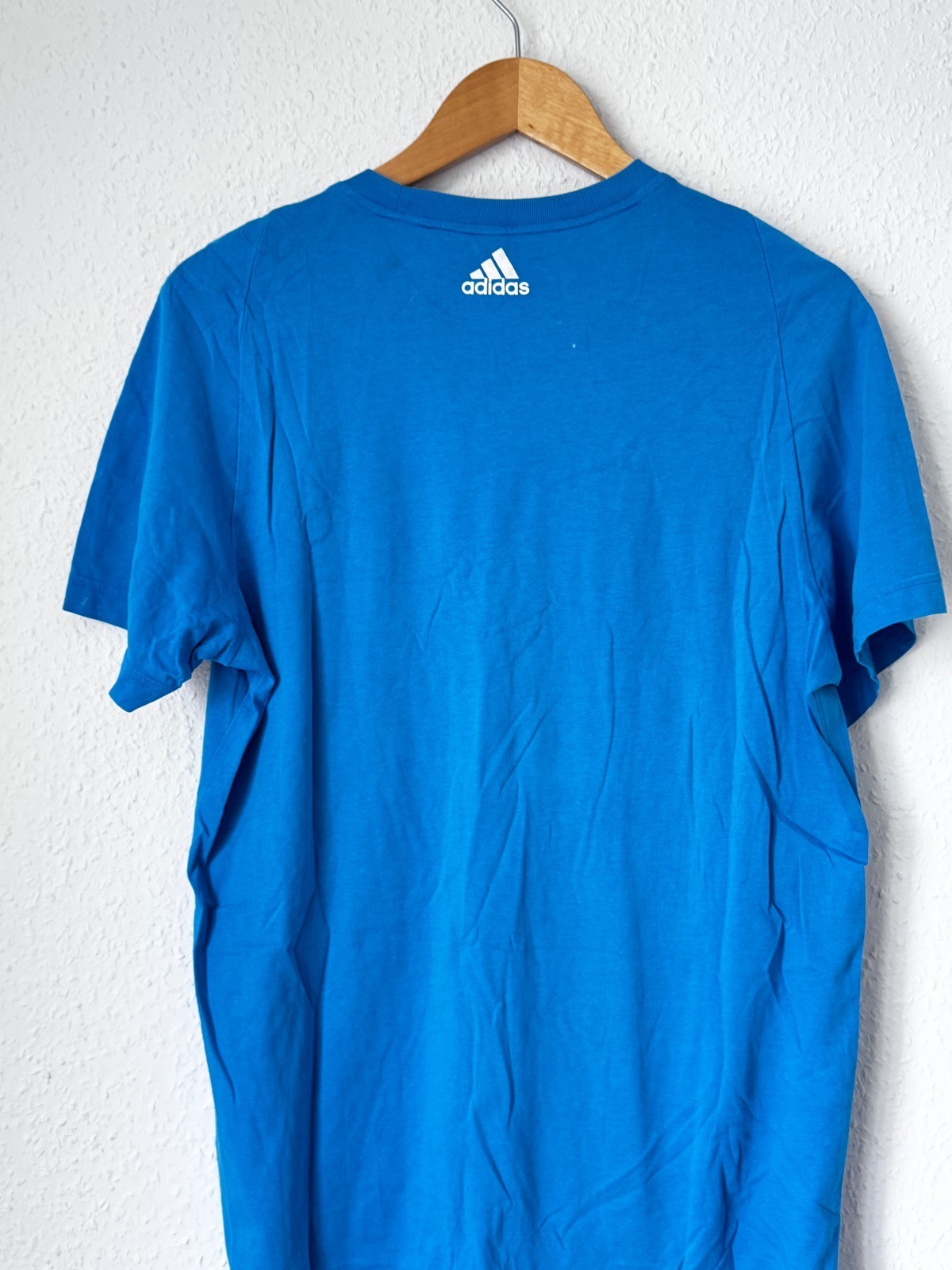 Adidas Men's Essential Logo T-Shirt - Blue - Size M - Cotton - CZ7511 gallery